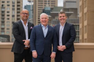 Trilogy Hotels Founders L-R: Grant Alchin, Tony Ryan and Scott Boyes